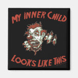 My Inner Child Fridge Magnets