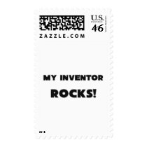 MY Inventor ROCKS! postage