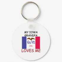My Iowa Grandpa Loves Me keychains