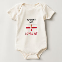 My IRISH DAD Loves Me t-shirts