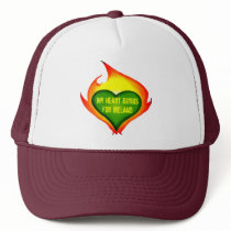 My Irish Heart T-shirts and Gifts hats