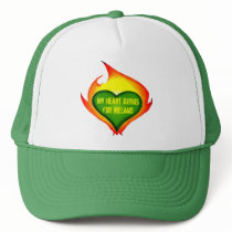 My Irish Heart T-shirts and Gifts hats