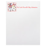 My Jack Russell's Big Adventure Customized Letterhead