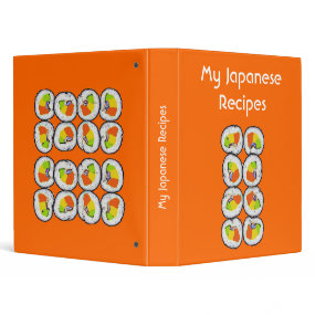 My Japanese Recipes Binder binder