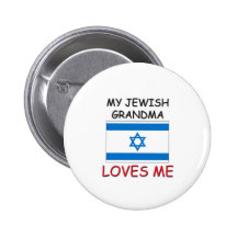 My Jewish Grandma Loves Me Pins