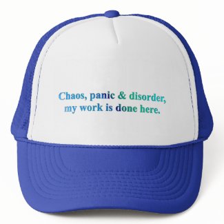 My Job Is Done Here Cap hat