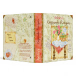 My Keepsake Recipes 3 Ring Binder
