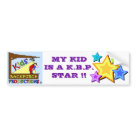 standard_bumpersticker - Kids' Backporch Productions Logo with My Kid Is A KBP Star
