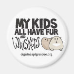 My Kids All Have Fur and Whiskers Magnet