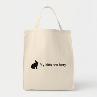My Kids Are Furry (Bunny) Bag