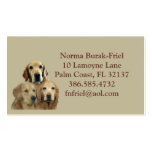 My Kids Have 4 Legs Business Card 2012