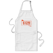 My Kitchen. My Rules. Fun Design for Kitchen Boss Aprons