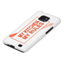 My Kitchen. My Rules. Fun Design for Kitchen Boss Samsung Galaxy Case