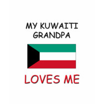 My Kuwaiti Grandpa Loves Me t-shirts