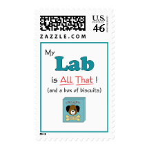 My Lab is All That! Stamps