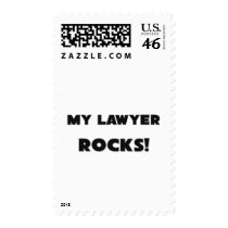 MY Lawyer ROCKS! postage by professions MY Lawyer ROCKS! postage