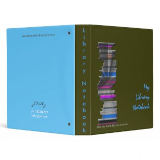 My Library Notebook binder