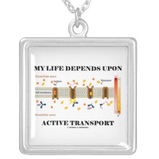 My Life Depends Upon Active Transport Pendants