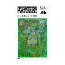 My Life Green Cancer Angel Postage Stamp