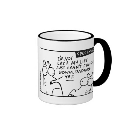 "My Life is Downloading" Mug