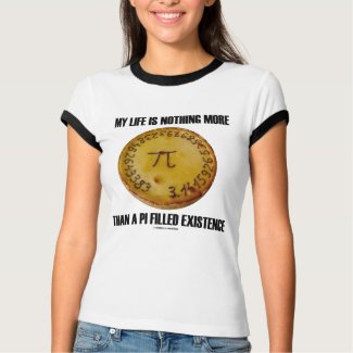 My Life Is Nothing More Than A Pi Filled Existence shirt