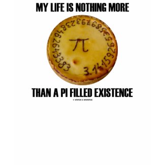 My Life Is Nothing More Than A Pi Filled Existence shirt