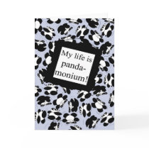 My life is panda-monium - Blue cards