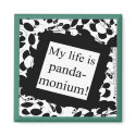My life is panda-monium magnets