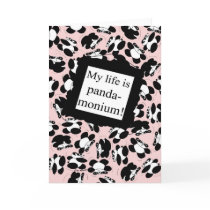 My life is panda-monium - Pink cards