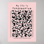 My life is panda-monium posters