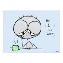 my life is so boring - poster posters
