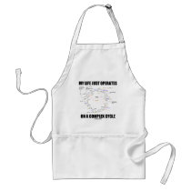 My Life Just Operates On A Complex Cycle (Krebs) aprons