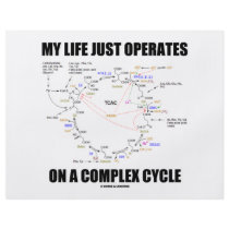 My Life Just Operates On A Complex Cycle (Krebs) flyers by wordsunwords My Life Just Operates On A Complex Cycle (Krebs) flyers