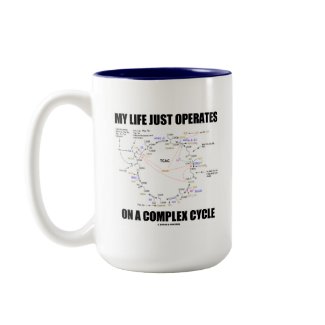 My Life Just Operates On A Complex Cycle (Krebs) mug