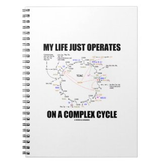 My Life Just Operates On A Complex Cycle (Krebs) Note Book
