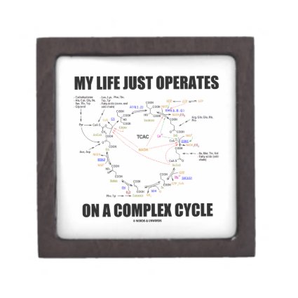 My Life Just Operates On A Complex Cycle (Krebs) Premium Gift Boxes
