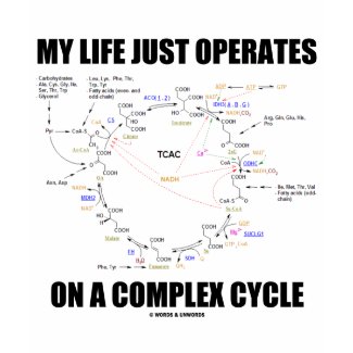 My Life Just Operates On A Complex Cycle (Krebs) shirt