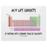 My Life Nothing But Periodic Table Of Elements Customized Letterhead