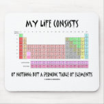 My Life Nothing But Periodic Table Of Elements Mousepad