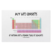 My Life Nothing But Periodic Table Of Elements Stationery Paper