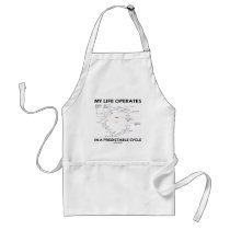 My Life Operates In A Predictable Cycle (Krebs) Aprons