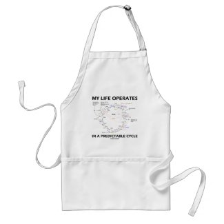 My Life Operates In A Predictable Cycle (Krebs) Aprons