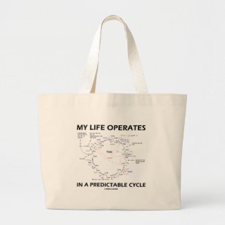 My Life Operates In A Predictable Cycle (Krebs) Tote Bag
