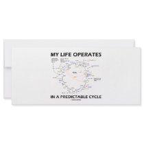 My Life Operates In A Predictable Cycle (Krebs) Custom Rack Cards
