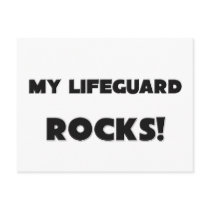 MY Lifeguard ROCKS! postcards