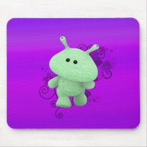 My Lil Martian Plushie Mousepad by JinxedDesigns My Lil Martian Plushie Mousepad