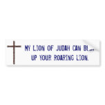 My Lion of Judah Bumper Sticker