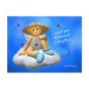 My Little Angel: Butterflies postcard