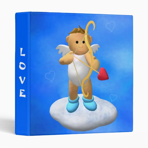 My Little Angel Cupid 3 Ring Binder