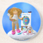 My Little Angel: Easter Time 2 Drink Coasters